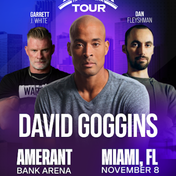 David Goggins Headlines ‘Man In the Arena’ Tour in South Florida