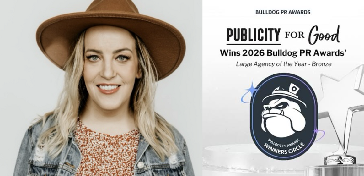 PFG BULLDOG AWARD Publicity For Good Named Large Agency of the Year Winner, 2026 Bulldog PR Awards