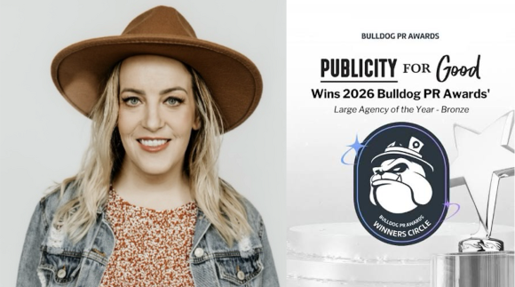 PFG BULLDOG AWARD Publicity For Good Named Large Agency of the Year Winner, 2026 Bulldog PR Awards