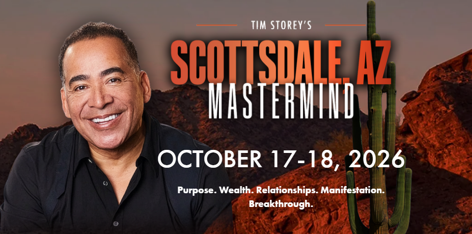 Tim Storey brings his two-day Lead With Love Mastermind to Scottsdale this October Tim Storey brings his two-day Lead With Love Mastermind to Scottsdale this October