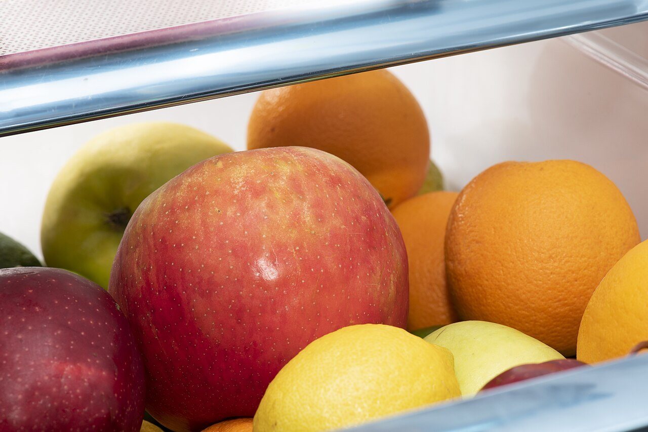 Many fruits are best kept in the crisper drawer of a refrigerator set to 40 degrees Fahrenheit or less, on June 8, 2020, in San Antonio, TX. For more