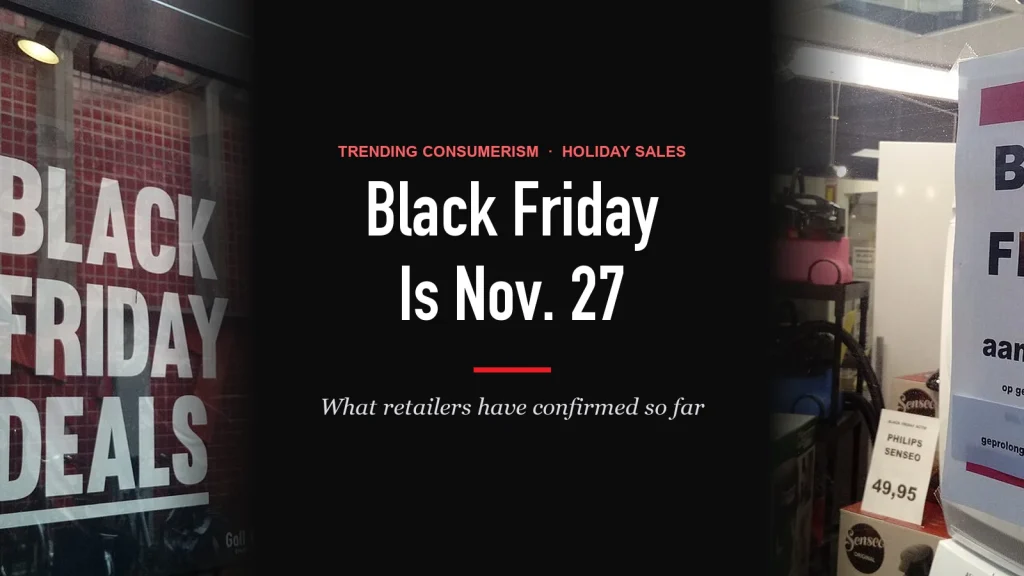Black Friday 2026 Sale Calendar: What Retailers Have Confirmed