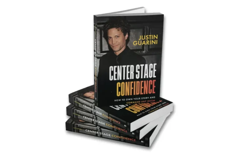 Keynote speaker and confidence coach Justin Guarini teaches professionals to command any room in new book ‘Center Stage Confidence’